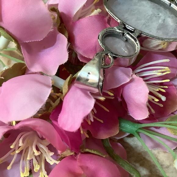 🌸 MOONSTONE OPAL NECKLACE QUARTZ HEALING PENDANT MAGICAL EARTH PROTECTION BOHO - Picture 7 of 9